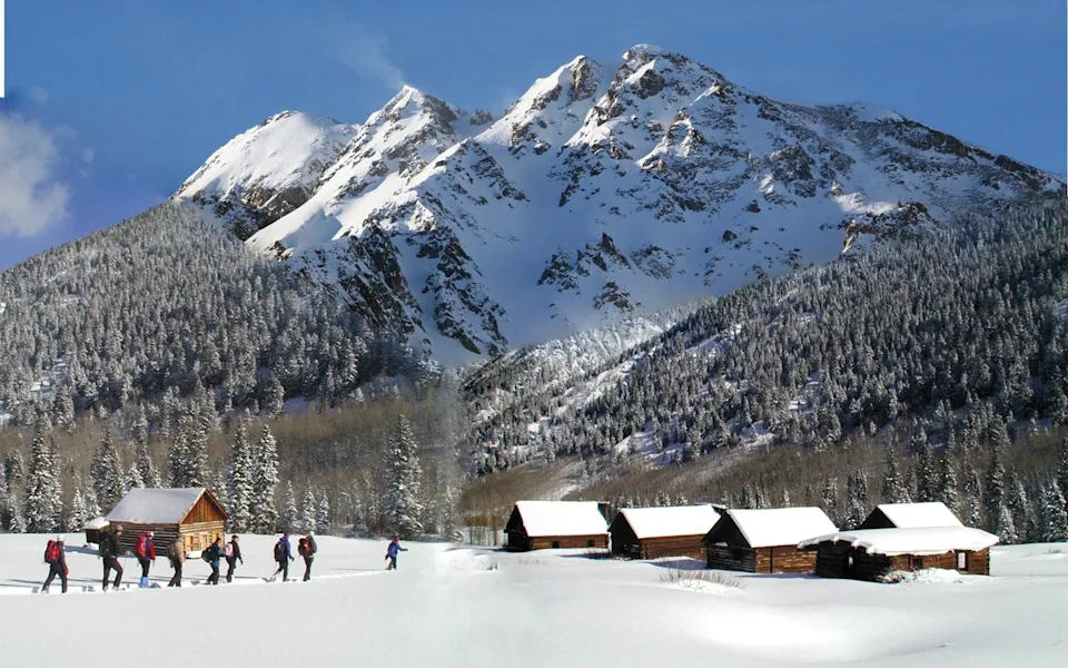 Explore Aspen's silver-mining past by snowshoe