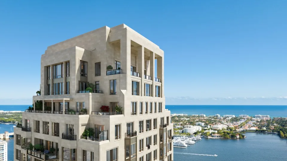 South Flagler house in West Palm Beach is the first Florida project for Robert A.M. Stern Architects. Courtesy of Related Ross