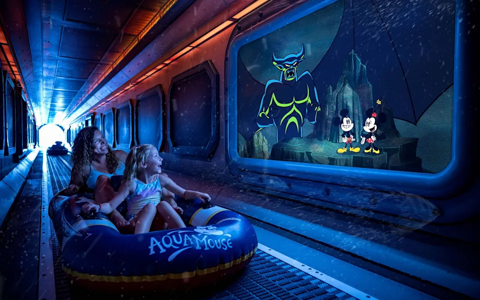 AquaMouse water ride, Disney Destiny