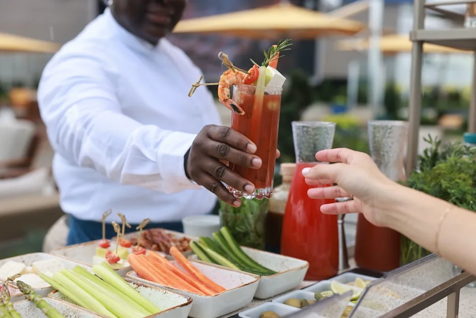 Celebrity Cruises Bora Bloody Mary Bar