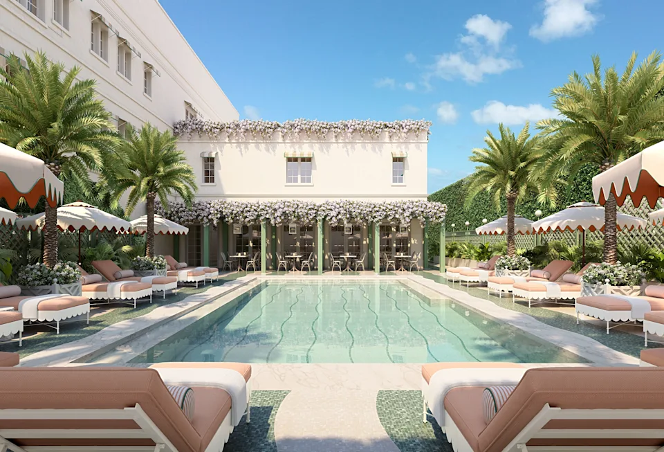 See and be seen at Palm Beach's newly renovated The Vineta.