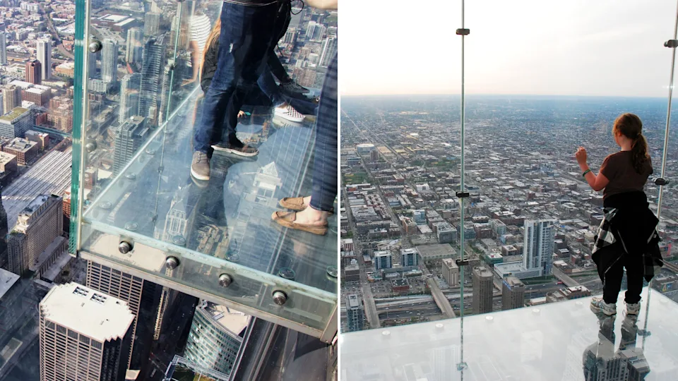Views from Willis Tower Skydeck