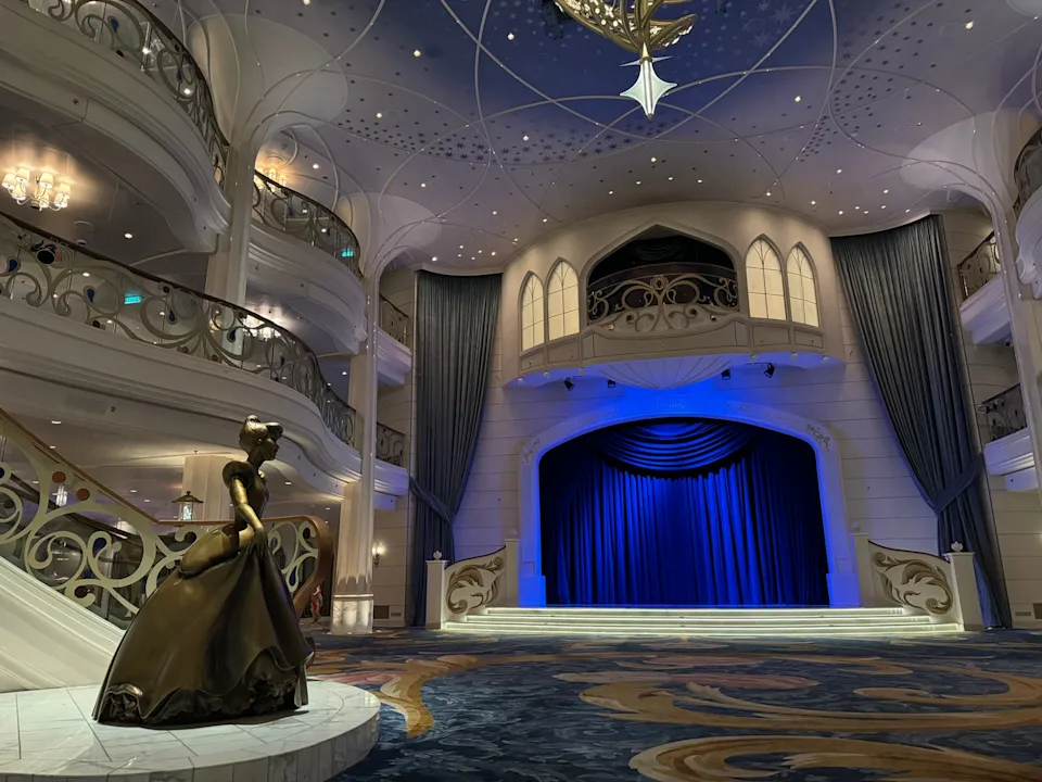 the disney wish grand hall