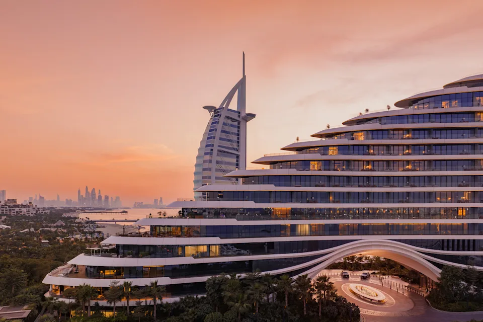 The Jumeirah Marsa Al Arab hotel in Dubai.