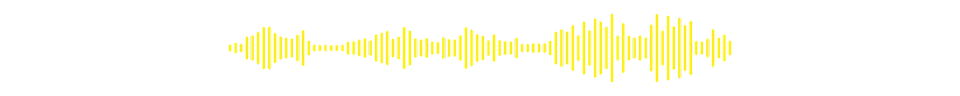 audio waveform displayed in yellow on a black background