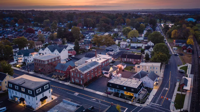 Houses in Souderton, Pennsylvania