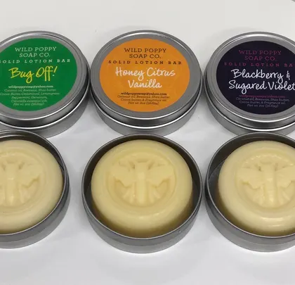 And a solid lotion bar