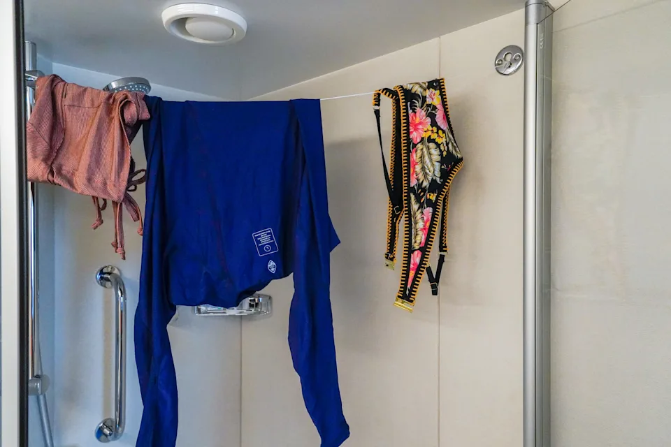 Inside a stateroom on the world's largest cruise ship