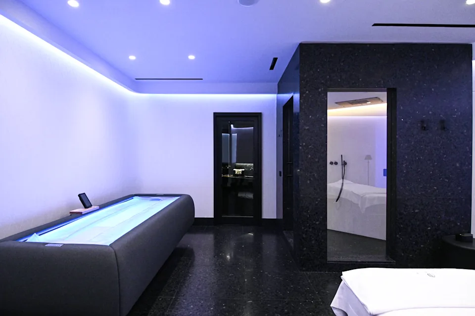 The Biohacking Suite at The Longevity Spa inside the Portrait Milano hotel.