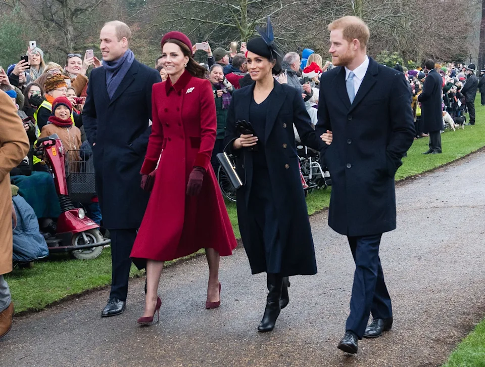 the royal family attend church on christmas day