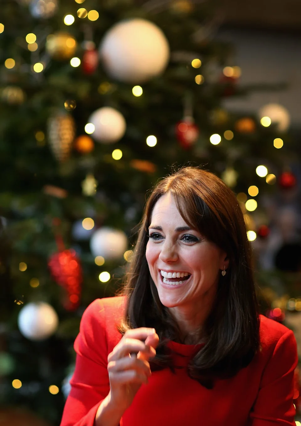 The Duchess Of Cambridge Attends The Anna Freud Centre Family School Christmas Party