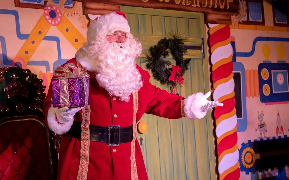 Cadbury World factory tours are supplemented wth a chance to see Santa for his live show