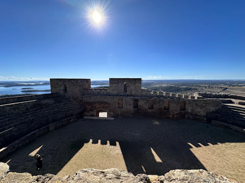 Monsaraz castle overlook