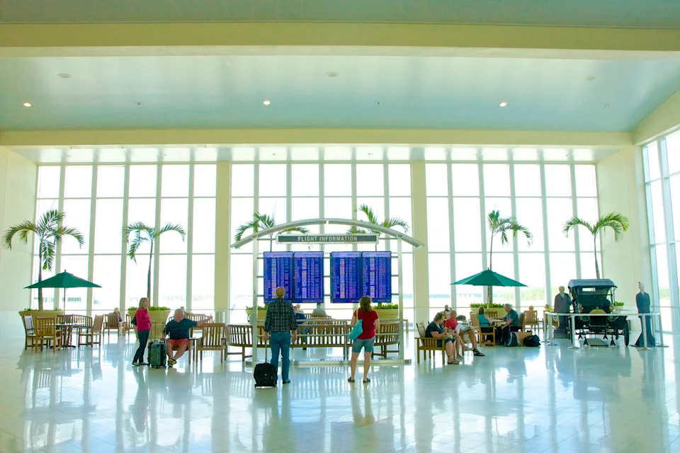 Barry Winiker/Getty Images The Fort Myers International Airport serves the great Southwest Florida region, including Naples.