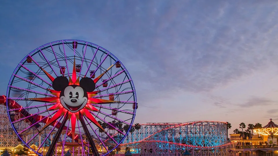 Pixar Pier at Disney California Adventure.