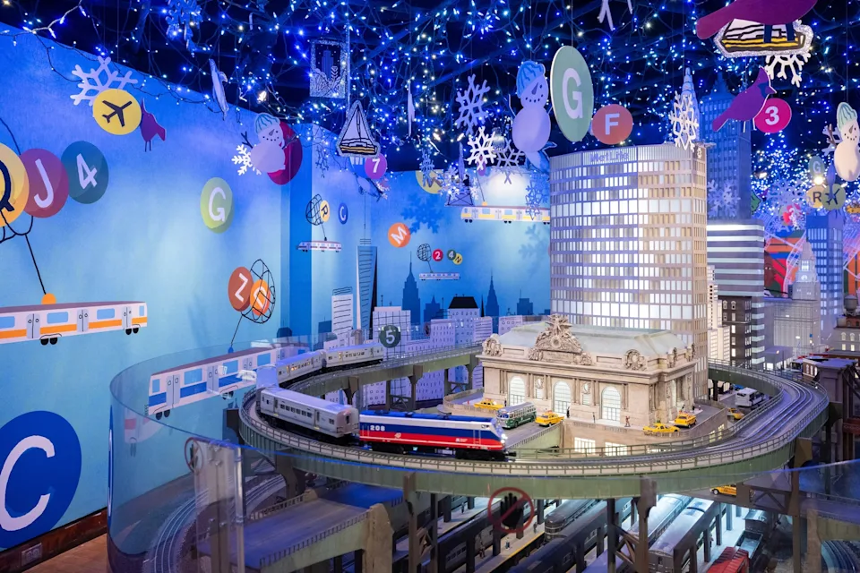 New York Transit Museum - PHOTO: "Nostalgia Rides" bring out vintage trains every holiday season for the public to ride for the month of December.