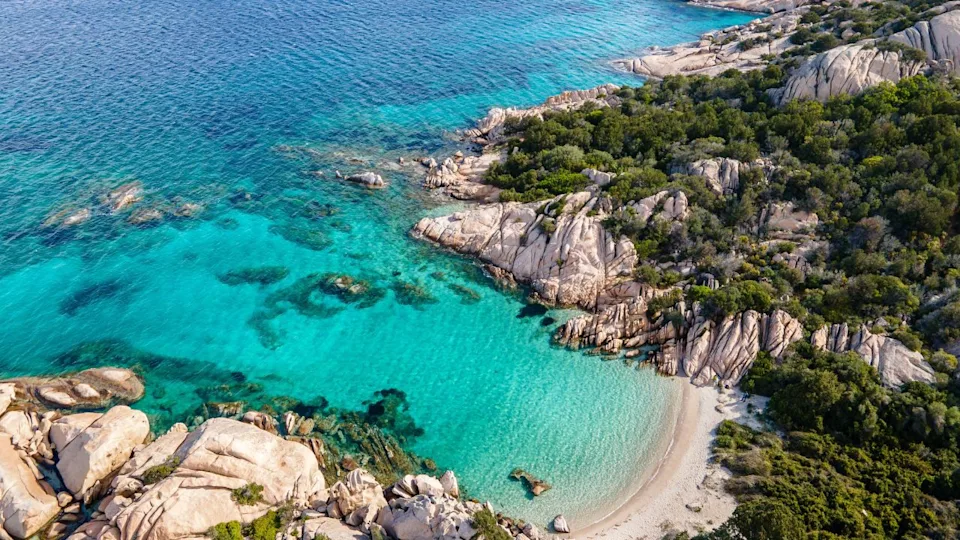 Delle Vacche beach near San Teodoro, Sardinia island, Italy