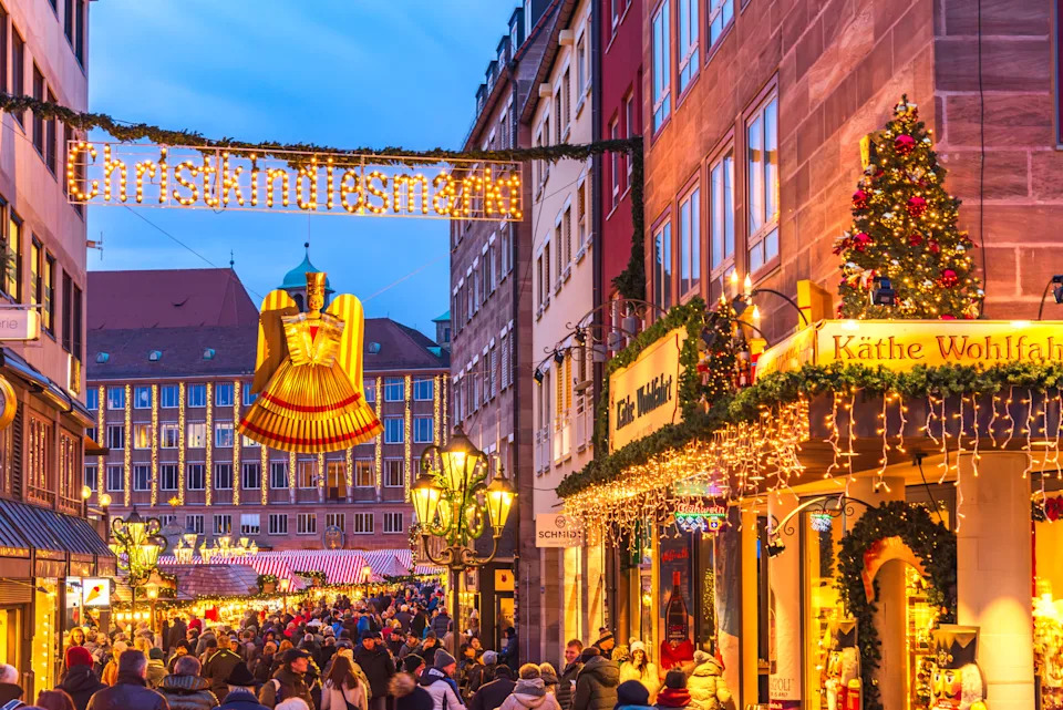 Nuremberg’s Christkindlesmarkt has been a holiday tradition for centuries, drawing visitors to its glowing streets, handmade gifts, and famous gingerbread.