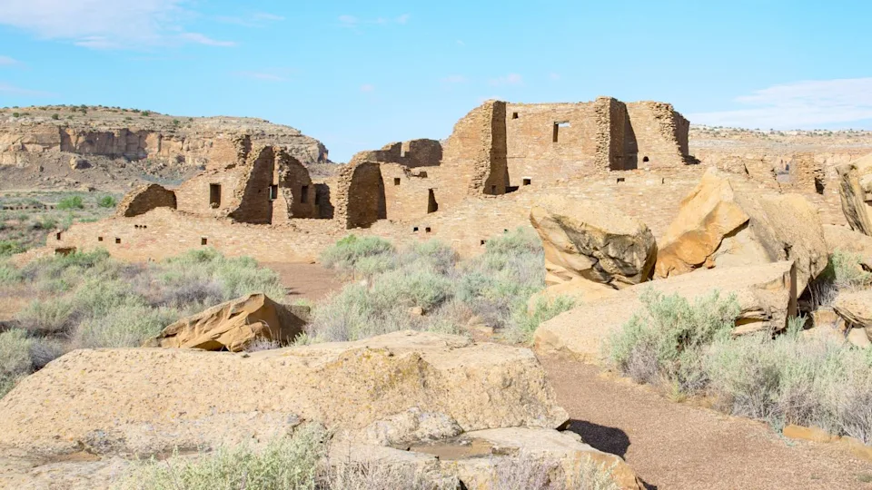 Chaco Culture National Historical Park in New Mexico, USA