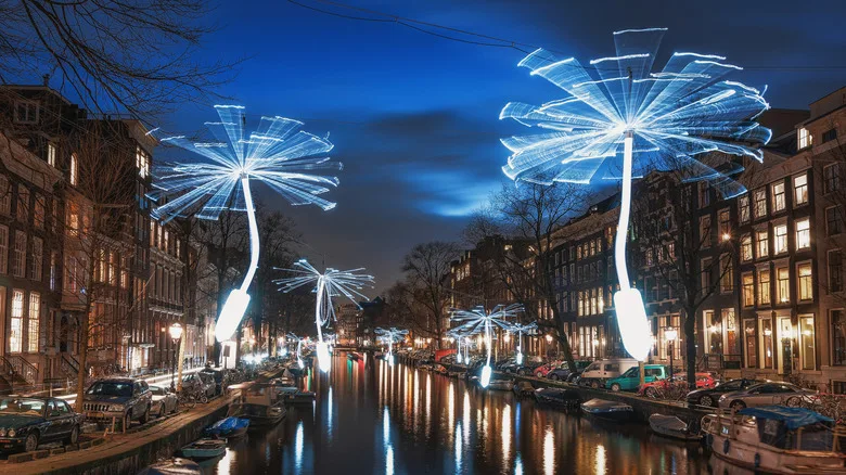 The Amsterdam Light Festival in 2019.