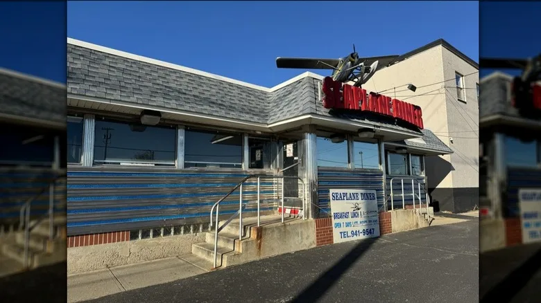 Exterior of Seaplane Diner
