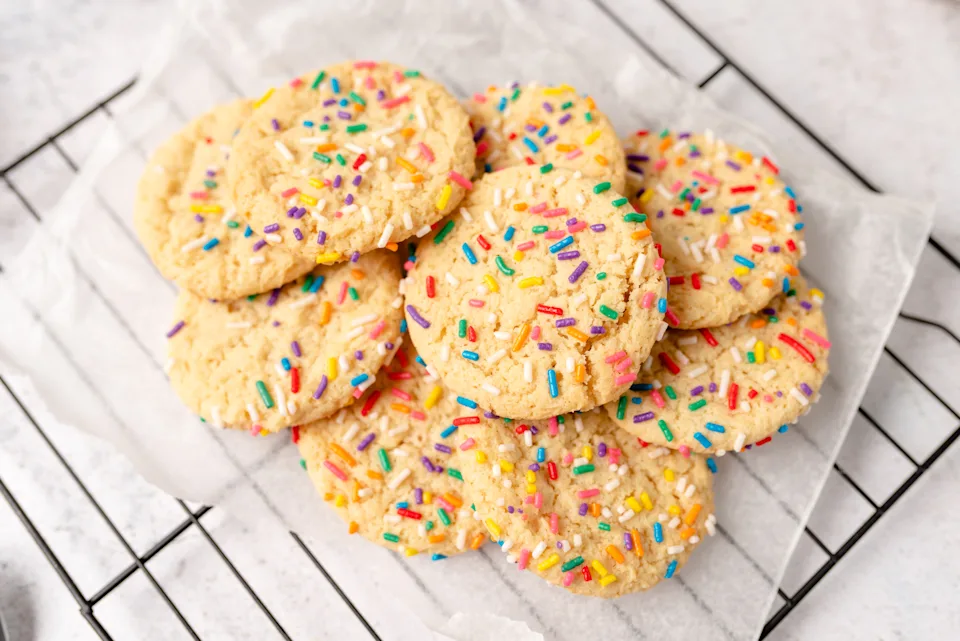 Cookies with sprinkles