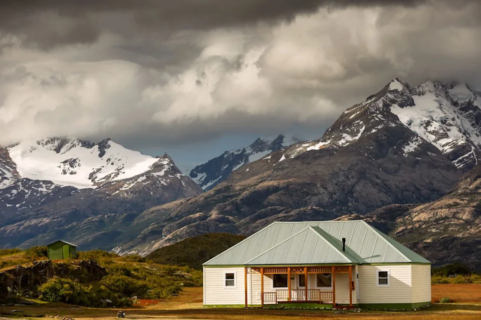 Estancia Cristina Lodge Spectacular views from Estancia Cristina Lodge.