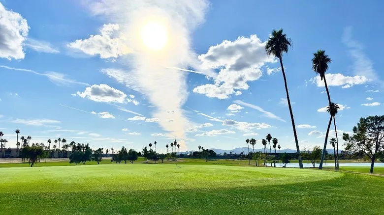 Golf course in Sun City West, Arizona