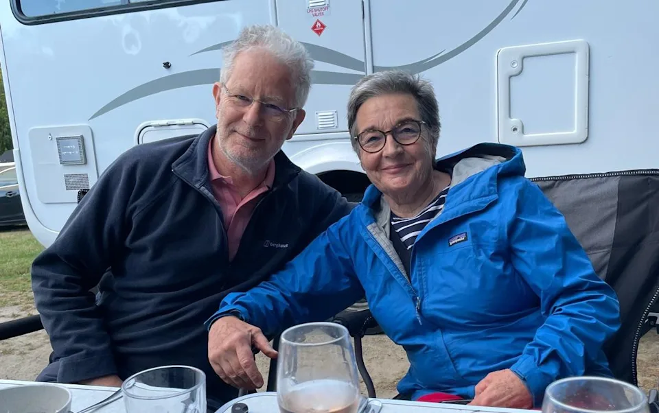 Emma and her husband, Christopher