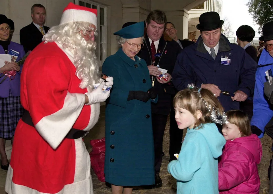 Ascot Queen Elizabeth II & Santa