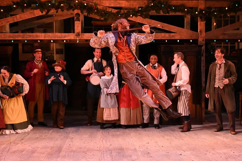 The cast of Trinity Repertory Company's 2025 production of "A Christmas Carol."