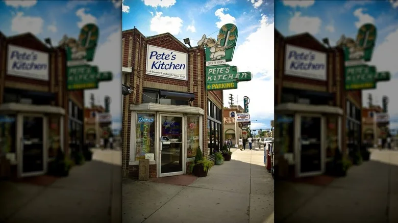 Exterior of Pete's Kitchen