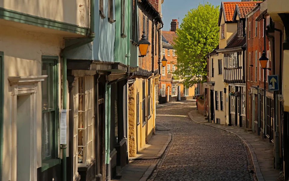 There are plenty of eye-catching streets in Norwich