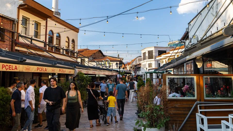 Visitors to the traditional stalls at the Old Bazaar in Skopje will find anything from fresh produce to dive bars and antiques in the market’s tangle of alleys. - JackF/iStock Editorial/Getty Images