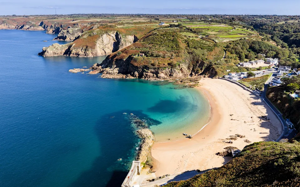 Greve de Lecq Beach; Jersey beaches