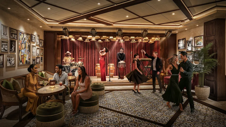 MSC World Atlantic will debut a new Latin-themed bar. Image source: MSC Cruises
