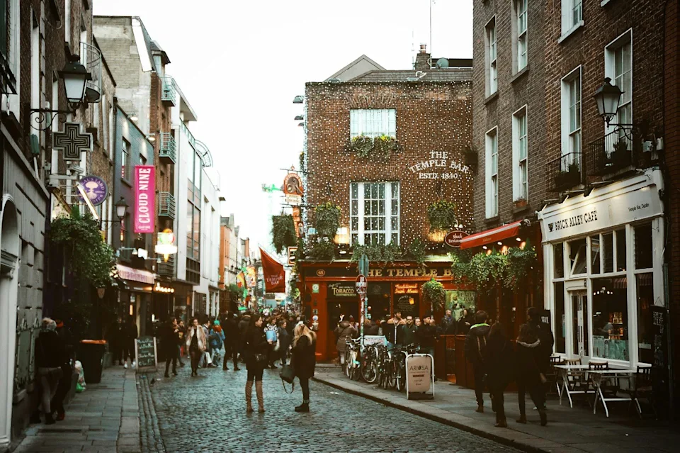 Street in Dublin, Ireland