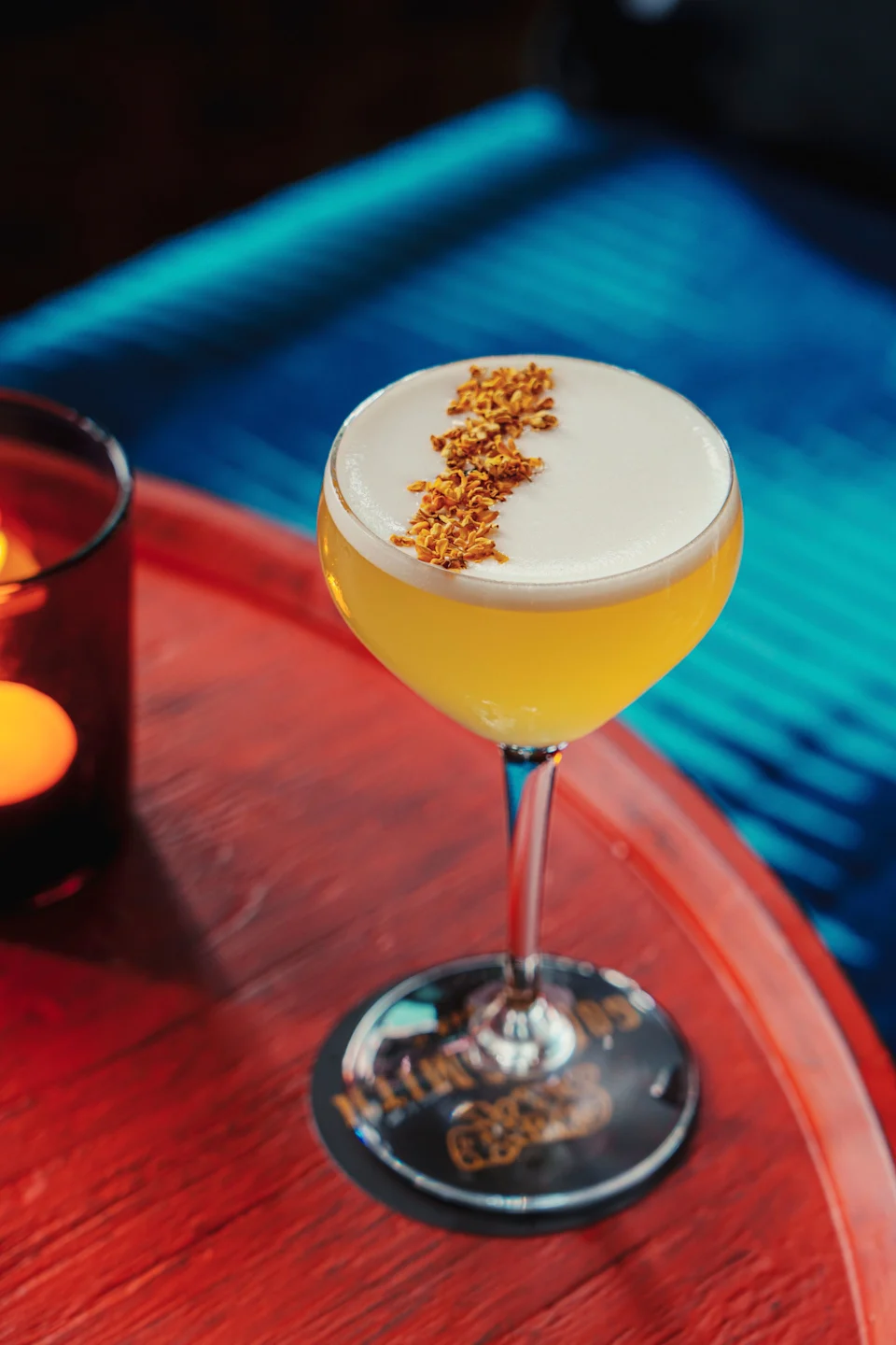 The spirit-forward cocktail list makes great use of salted plum, osmanthus, and other market finds.