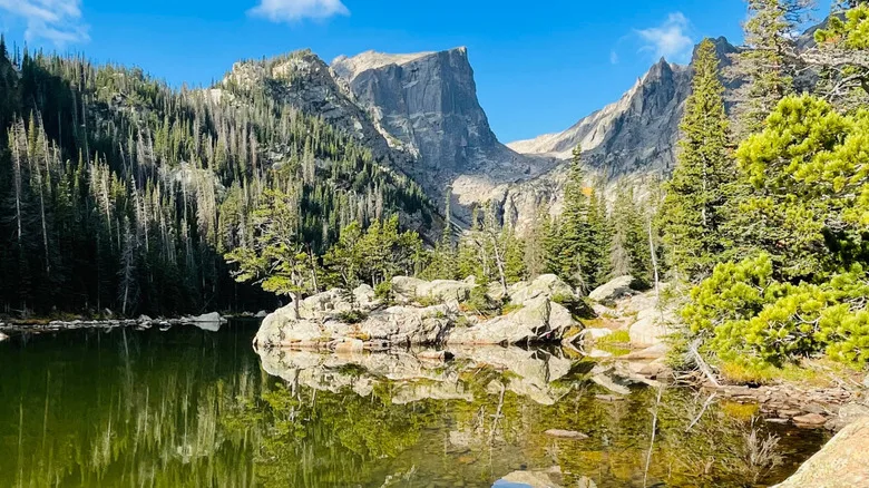Emerald Lake in Rocky Mountain National Park, Colorado