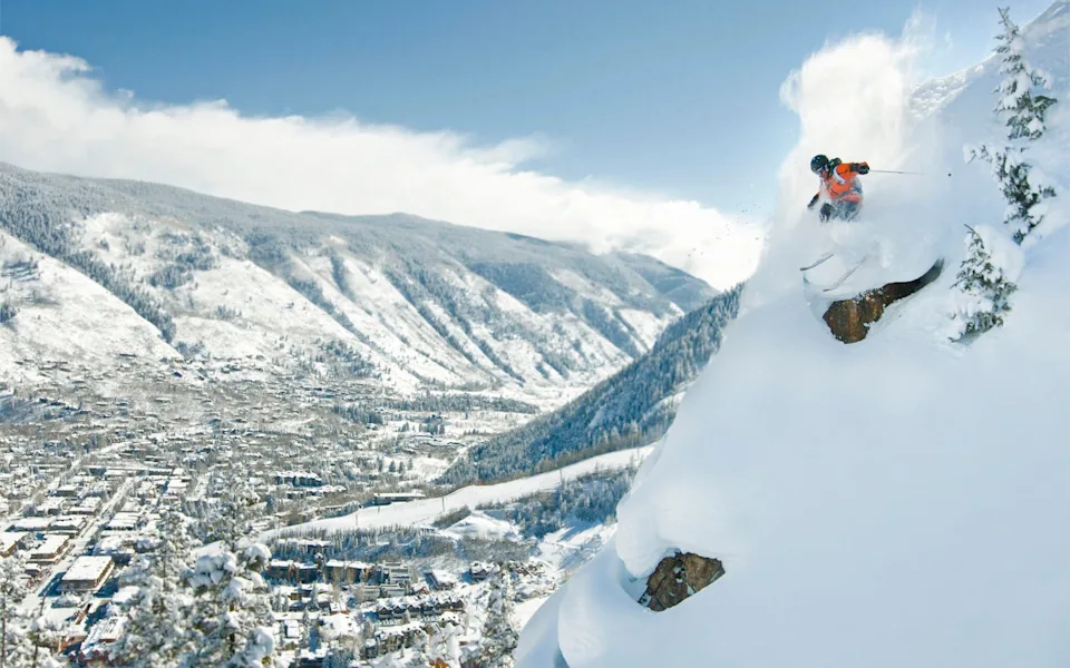Aspen ski resort, Colorado, USA
