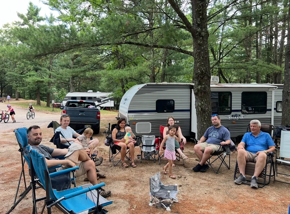 Christenson camps with her family and friends nearly year-round.