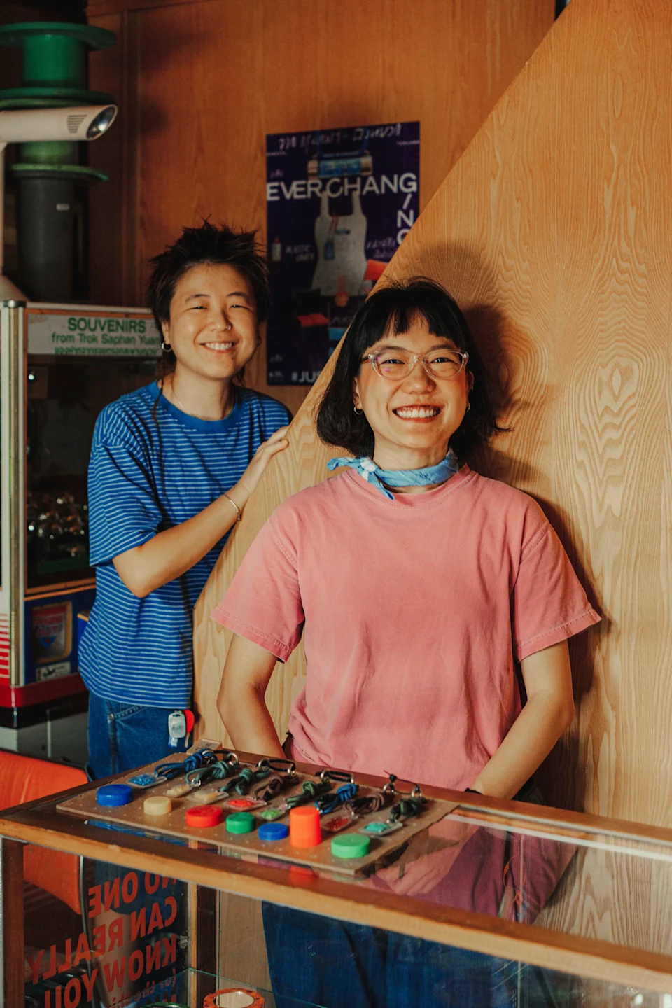 Piyapa Vichiansan and Pim Chalocha, owners of boutique A Thing Snuk, unveil their product drops on Instagram.