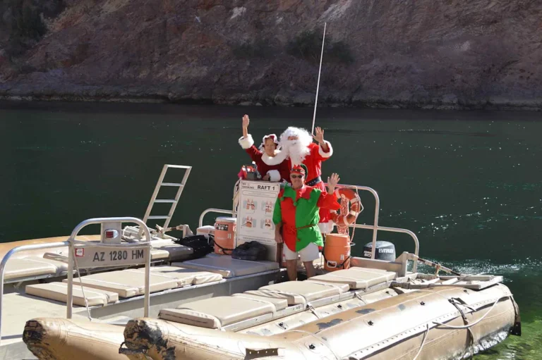 You Can Go Rafting With Santa Below the Hoover Dam This Christmas—and the Journey Ends at an ‘Emerald Cave’