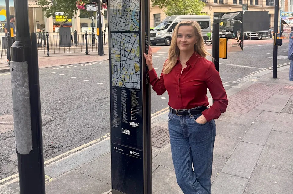 Reese Witherspoon Reese in London.