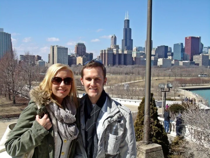 The view from the Shedd Aquarium.