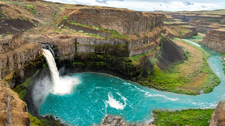 Palouse Falls in the state of Washington