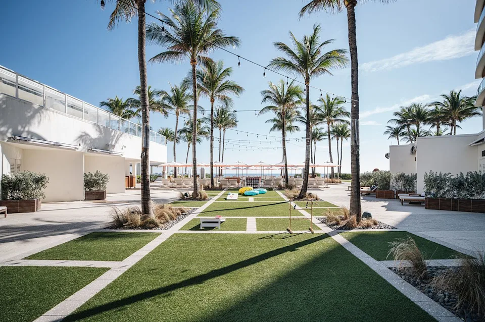 The Boca Raton Lawn games are available at the Cabana Club.