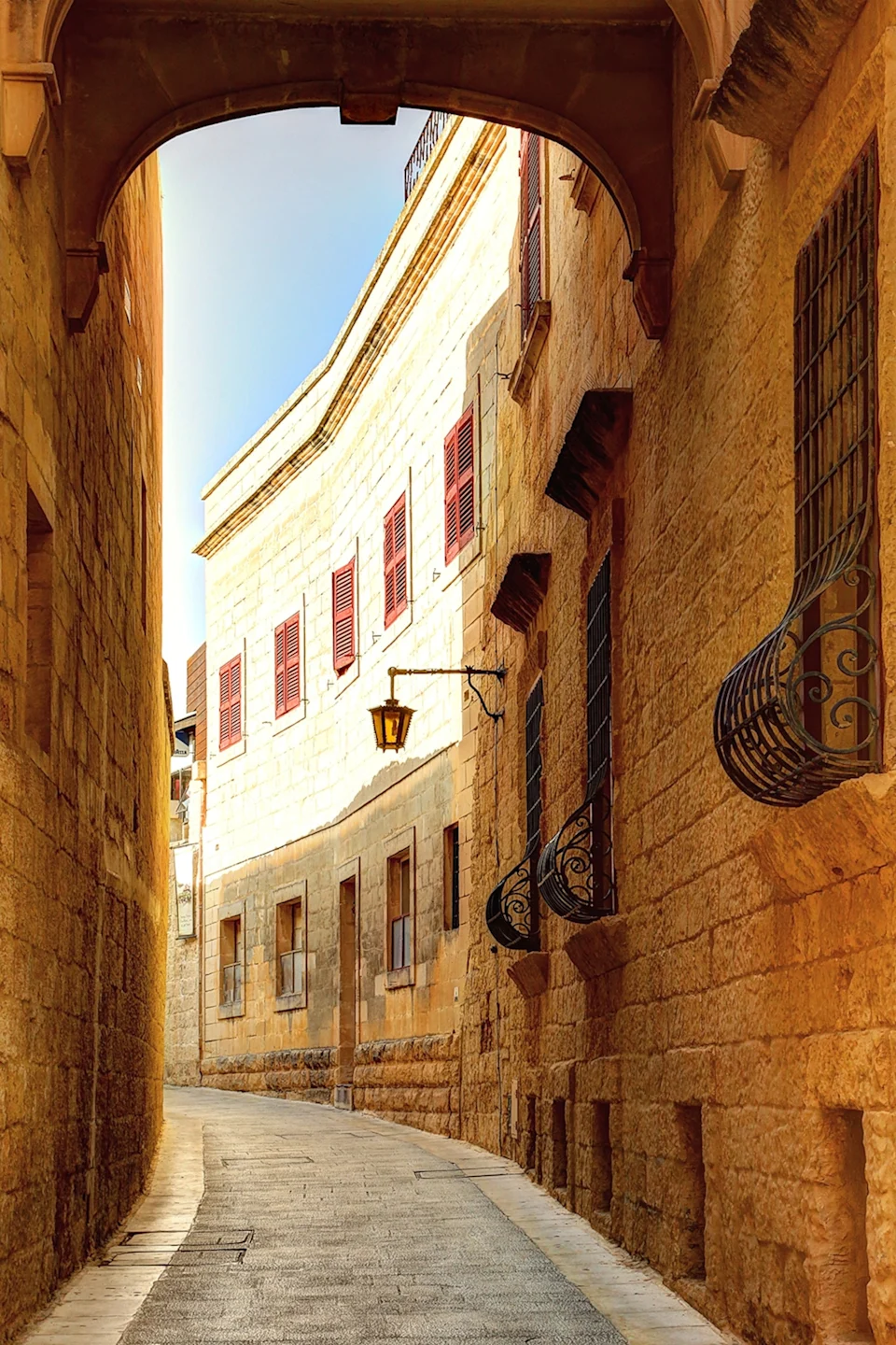 a street in mdina