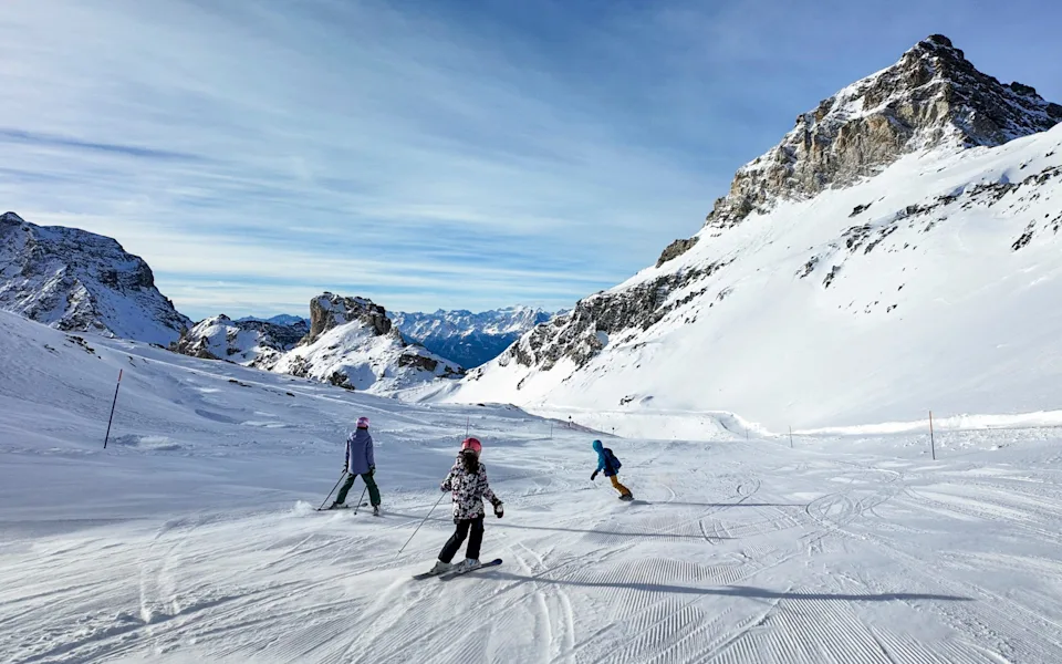 Cervinia ski resort, Italy