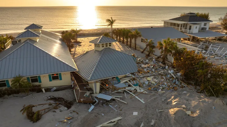 Florida homes destroyed by Hurricane Milton